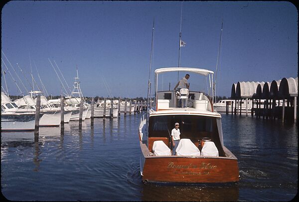 [37 Views of Boats and Marina, Rybovich Boat Works, Florida], Walker Evans (American, St. Louis, Missouri 1903–1975 New Haven, Connecticut), Color film transparency