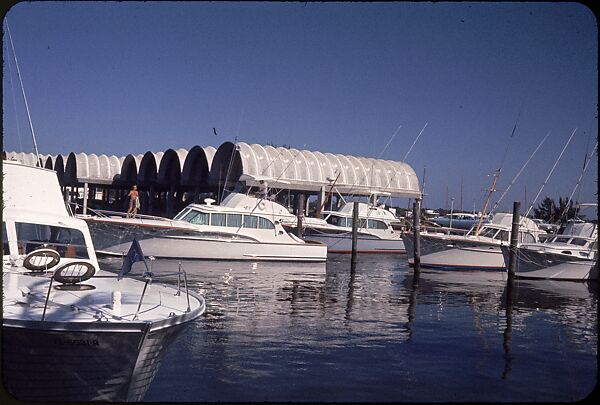 [37 Views of Boats and Marina, Rybovich Boat Works, Florida], Walker Evans (American, St. Louis, Missouri 1903–1975 New Haven, Connecticut), Color film transparency