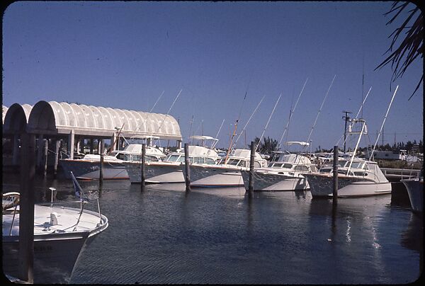 [37 Views of Boats and Marina, Rybovich Boat Works, Florida], Walker Evans (American, St. Louis, Missouri 1903–1975 New Haven, Connecticut), Color film transparency