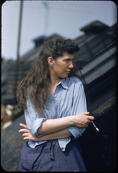 [9 Portraits of Jane Smith Evans], Walker Evans (American, St. Louis, Missouri 1903–1975 New Haven, Connecticut), Color film transparency