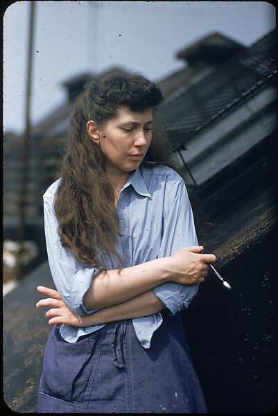 [9 Portraits of Jane Smith Evans], Walker Evans (American, St. Louis, Missouri 1903–1975 New Haven, Connecticut), Color film transparency