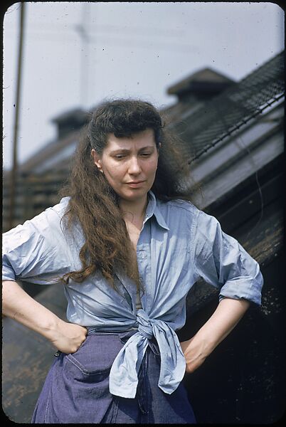 [9 Portraits of Jane Smith Evans], Walker Evans (American, St. Louis, Missouri 1903–1975 New Haven, Connecticut), Color film transparency