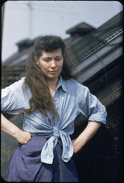 [9 Portraits of Jane Smith Evans], Walker Evans (American, St. Louis, Missouri 1903–1975 New Haven, Connecticut), Color film transparency