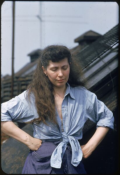 [9 Portraits of Jane Smith Evans], Walker Evans (American, St. Louis, Missouri 1903–1975 New Haven, Connecticut), Color film transparency