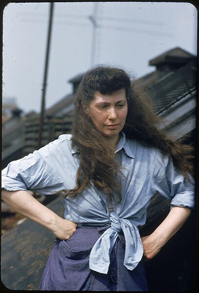 [9 Portraits of Jane Smith Evans], Walker Evans (American, St. Louis, Missouri 1903–1975 New Haven, Connecticut), Color film transparency