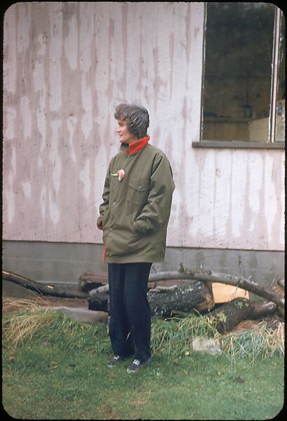 [20 Portraits of Eliza Parkinson and Unidentified Man, Saunderstown, Rhode Island], Walker Evans (American, St. Louis, Missouri 1903–1975 New Haven, Connecticut), Color film transparency
