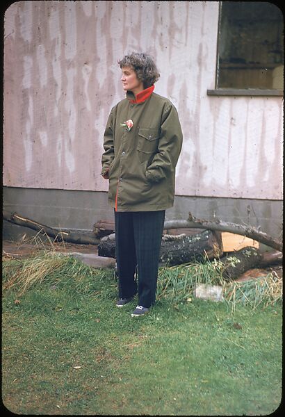 [20 Portraits of Eliza Parkinson and Unidentified Man, Saunderstown, Rhode Island], Walker Evans (American, St. Louis, Missouri 1903–1975 New Haven, Connecticut), Color film transparency