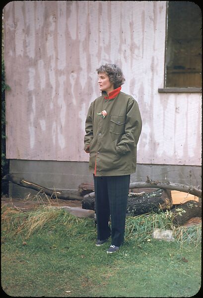 [20 Portraits of Eliza Parkinson and Unidentified Man, Saunderstown, Rhode Island], Walker Evans (American, St. Louis, Missouri 1903–1975 New Haven, Connecticut), Color film transparency