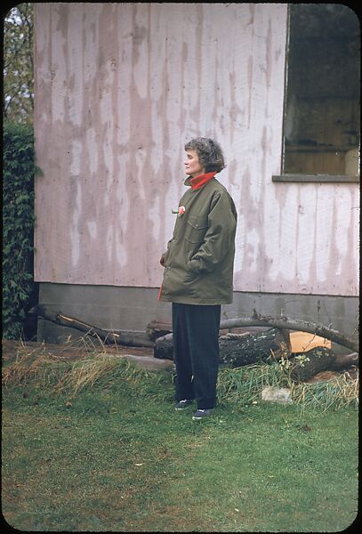 [20 Portraits of Eliza Parkinson and Unidentified Man, Saunderstown, Rhode Island], Walker Evans (American, St. Louis, Missouri 1903–1975 New Haven, Connecticut), Color film transparency