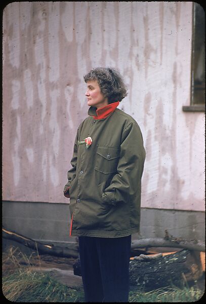 [20 Portraits of Eliza Parkinson and Unidentified Man, Saunderstown, Rhode Island], Walker Evans (American, St. Louis, Missouri 1903–1975 New Haven, Connecticut), Color film transparency
