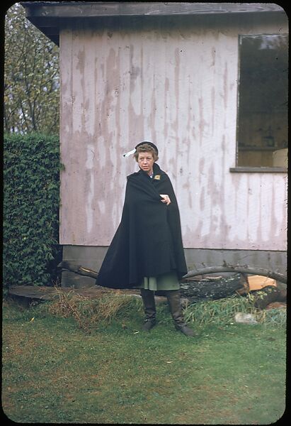 [20 Portraits of Eliza Parkinson and Unidentified Man, Saunderstown, Rhode Island], Walker Evans (American, St. Louis, Missouri 1903–1975 New Haven, Connecticut), Color film transparency
