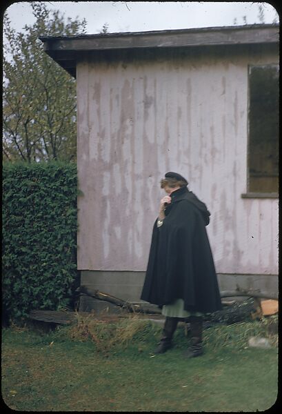 [20 Portraits of Eliza Parkinson and Unidentified Man, Saunderstown, Rhode Island], Walker Evans (American, St. Louis, Missouri 1903–1975 New Haven, Connecticut), Color film transparency