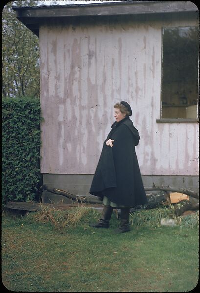 [20 Portraits of Eliza Parkinson and Unidentified Man, Saunderstown, Rhode Island], Walker Evans (American, St. Louis, Missouri 1903–1975 New Haven, Connecticut), Color film transparency