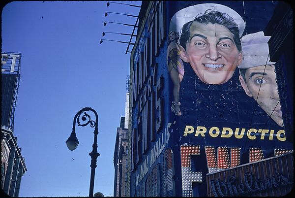 [83 Views of Billboards in Times Square, New York], Walker Evans (American, St. Louis, Missouri 1903–1975 New Haven, Connecticut), Color film transparency