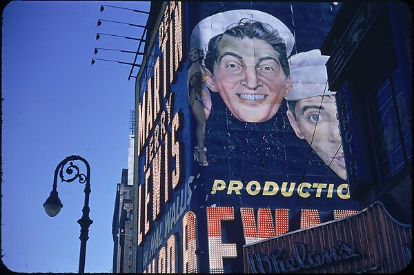 [83 Views of Billboards in Times Square, New York], Walker Evans (American, St. Louis, Missouri 1903–1975 New Haven, Connecticut), Color film transparency