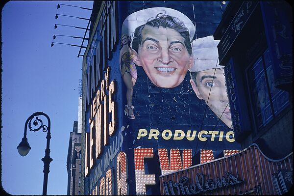 [83 Views of Billboards in Times Square, New York], Walker Evans (American, St. Louis, Missouri 1903–1975 New Haven, Connecticut), Color film transparency