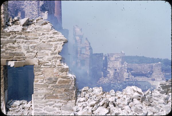 [76 Views of Flood Damage, Including Buildings, Interiors, and Landscape], Walker Evans (American, St. Louis, Missouri 1903–1975 New Haven, Connecticut), Color film transparency 