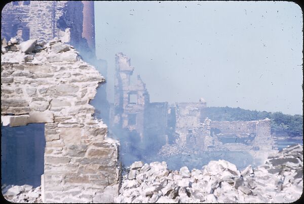 [76 Views of Flood Damage, Including Buildings, Interiors, and Landscape], Walker Evans (American, St. Louis, Missouri 1903–1975 New Haven, Connecticut), Color film transparency