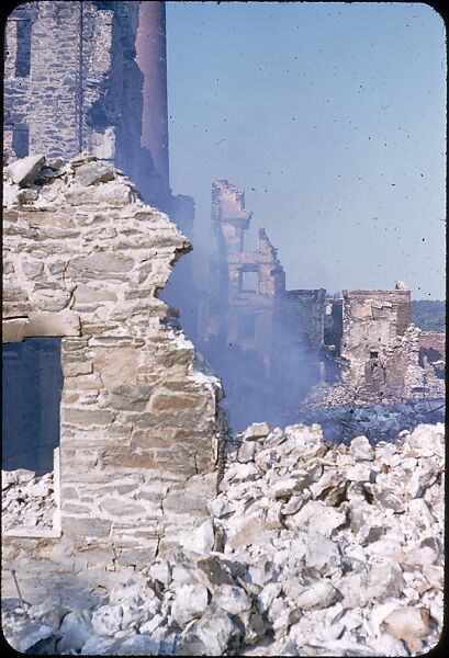 [76 Views of Flood Damage, Including Buildings, Interiors, and Landscape], Walker Evans (American, St. Louis, Missouri 1903–1975 New Haven, Connecticut), Color film transparency