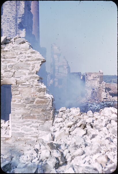 [76 Views of Flood Damage, Including Buildings, Interiors, and Landscape], Walker Evans (American, St. Louis, Missouri 1903–1975 New Haven, Connecticut), Color film transparency