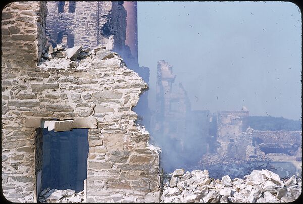 [76 Views of Flood Damage, Including Buildings, Interiors, and Landscape], Walker Evans (American, St. Louis, Missouri 1903–1975 New Haven, Connecticut), Color film transparency