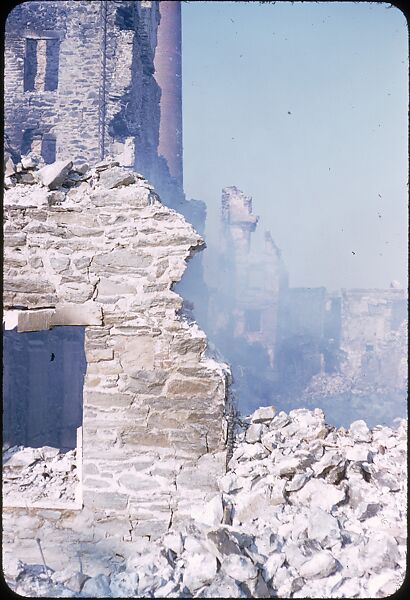 [76 Views of Flood Damage, Including Buildings, Interiors, and Landscape], Walker Evans (American, St. Louis, Missouri 1903–1975 New Haven, Connecticut), Color film transparency