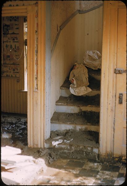 [76 Views of Flood Damage, Including Buildings, Interiors, and Landscape], Walker Evans (American, St. Louis, Missouri 1903–1975 New Haven, Connecticut), Color film transparency