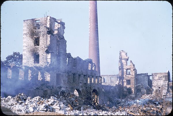 [76 Views of Flood Damage, Including Buildings, Interiors, and Landscape], Walker Evans (American, St. Louis, Missouri 1903–1975 New Haven, Connecticut), Color film transparency