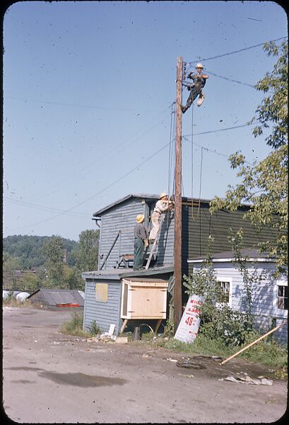 [76 Views of Flood Damage, Including Buildings, Interiors, and Landscape], Walker Evans (American, St. Louis, Missouri 1903–1975 New Haven, Connecticut), Color film transparency