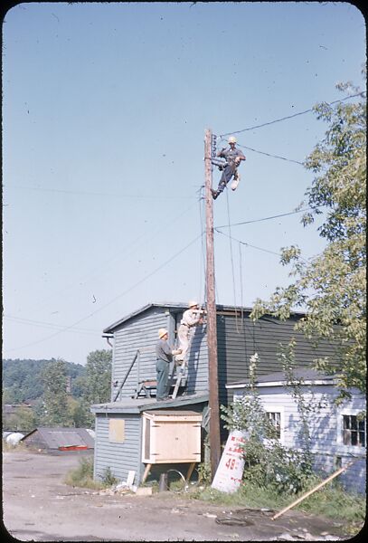 [76 Views of Flood Damage, Including Buildings, Interiors, and Landscape], Walker Evans (American, St. Louis, Missouri 1903–1975 New Haven, Connecticut), Color film transparency