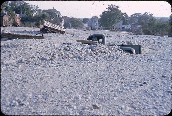 [76 Views of Flood Damage, Including Buildings, Interiors, and Landscape], Walker Evans (American, St. Louis, Missouri 1903–1975 New Haven, Connecticut), Color film transparency