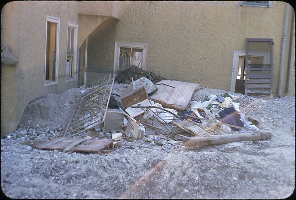 [76 Views of Flood Damage, Including Buildings, Interiors, and Landscape], Walker Evans (American, St. Louis, Missouri 1903–1975 New Haven, Connecticut), Color film transparency