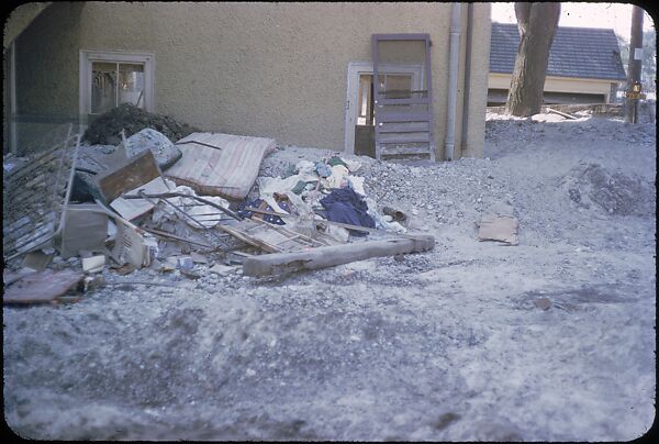 [76 Views of Flood Damage, Including Buildings, Interiors, and Landscape], Walker Evans (American, St. Louis, Missouri 1903–1975 New Haven, Connecticut), Color film transparency