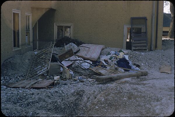 [76 Views of Flood Damage, Including Buildings, Interiors, and Landscape], Walker Evans (American, St. Louis, Missouri 1903–1975 New Haven, Connecticut), Color film transparency