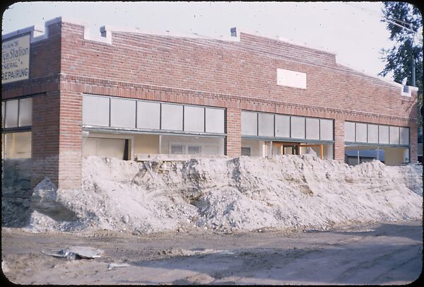 [76 Views of Flood Damage, Including Buildings, Interiors, and Landscape], Walker Evans (American, St. Louis, Missouri 1903–1975 New Haven, Connecticut), Color film transparency
