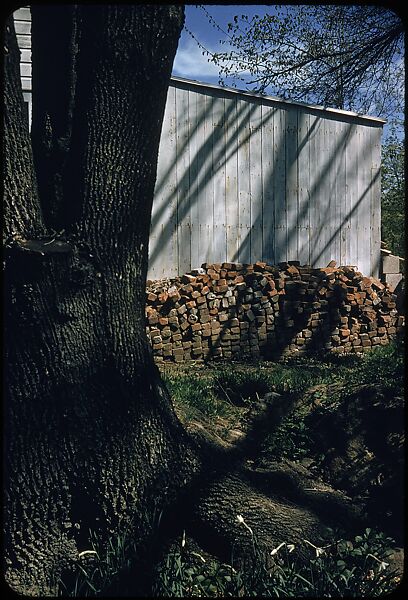 [30 Views of Woodpile and Shed, Possibly Old Lyme, Connecticut], Walker Evans (American, St. Louis, Missouri 1903–1975 New Haven, Connecticut), Color film transparency