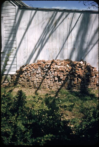 [30 Views of Woodpile and Shed, Possibly Old Lyme, Connecticut], Walker Evans (American, St. Louis, Missouri 1903–1975 New Haven, Connecticut), Color film transparency