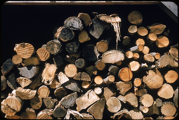 [30 Views of Woodpile and Shed, Possibly Old Lyme, Connecticut], Walker Evans (American, St. Louis, Missouri 1903–1975 New Haven, Connecticut), Color film transparency