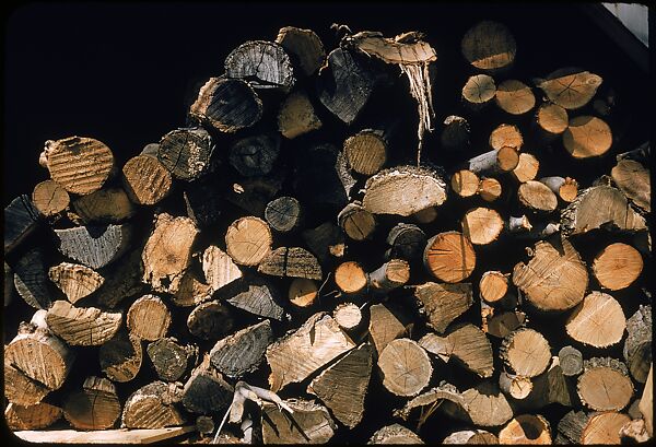 [30 Views of Woodpile and Shed, Possibly Old Lyme, Connecticut], Walker Evans (American, St. Louis, Missouri 1903–1975 New Haven, Connecticut), Color film transparency