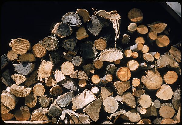 [30 Views of Woodpile and Shed, Possibly Old Lyme, Connecticut], Walker Evans (American, St. Louis, Missouri 1903–1975 New Haven, Connecticut), Color film transparency