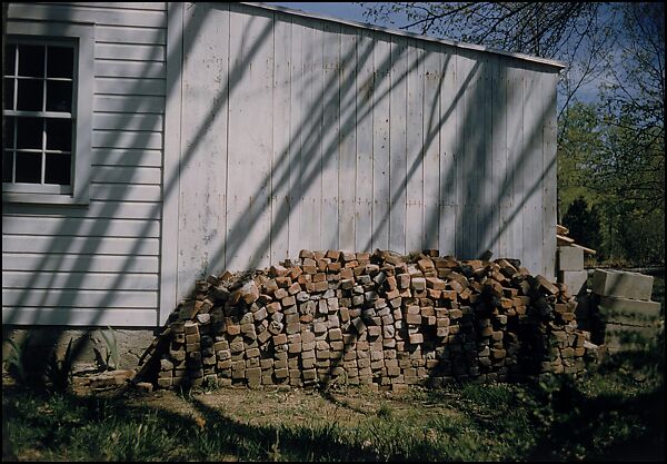 [30 Views of Woodpile and Shed, Possibly Old Lyme, Connecticut], Walker Evans (American, St. Louis, Missouri 1903–1975 New Haven, Connecticut), Color film transparency