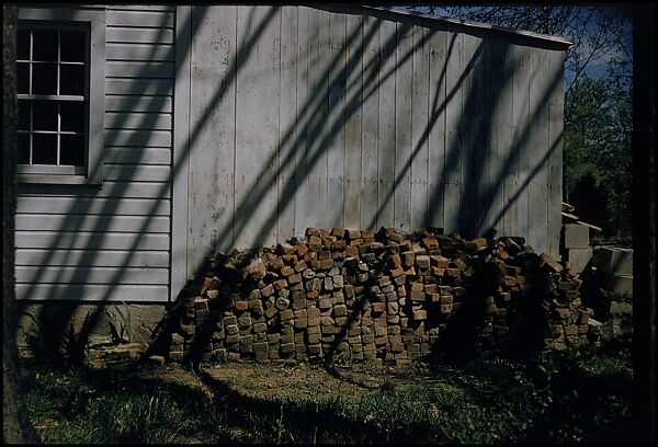 [30 Views of Woodpile and Shed, Possibly Old Lyme, Connecticut], Walker Evans (American, St. Louis, Missouri 1903–1975 New Haven, Connecticut), Color film transparency