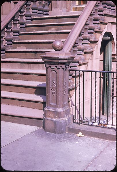 [16 Views of New York Streets, Possibly for "Street Furniture" Series], Walker Evans (American, St. Louis, Missouri 1903–1975 New Haven, Connecticut), Color film transparency