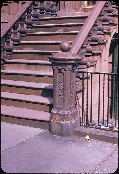 [16 Views of New York Streets, Possibly for "Street Furniture" Series], Walker Evans (American, St. Louis, Missouri 1903–1975 New Haven, Connecticut), Color film transparency