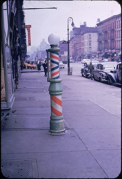 [16 Views of New York Streets, Possibly for "Street Furniture" Series], Walker Evans (American, St. Louis, Missouri 1903–1975 New Haven, Connecticut), Color film transparency