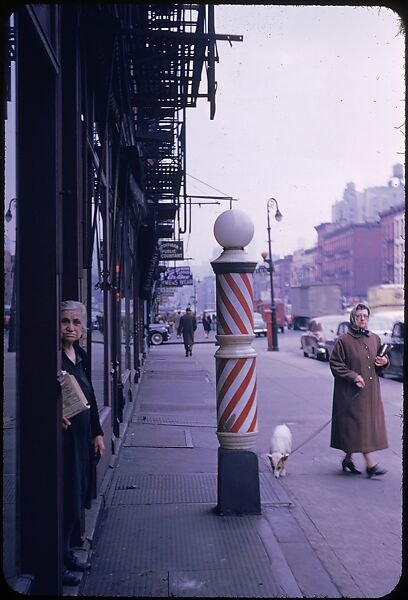 [16 Views of New York Streets, Possibly for "Street Furniture" Series], Walker Evans (American, St. Louis, Missouri 1903–1975 New Haven, Connecticut), Color film transparency