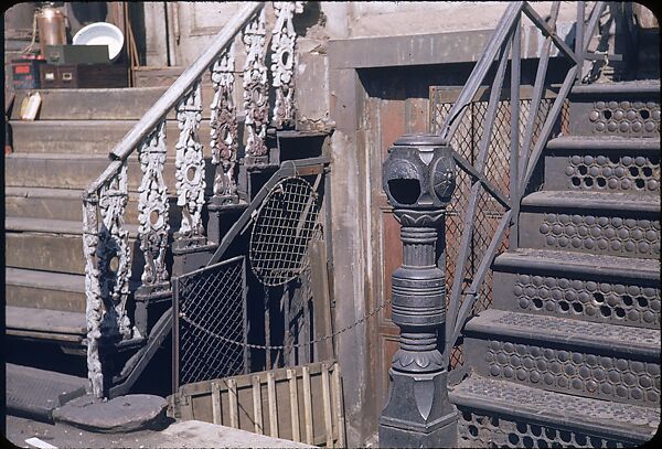 [16 Views of New York Streets, Possibly for "Street Furniture" Series], Walker Evans (American, St. Louis, Missouri 1903–1975 New Haven, Connecticut), Color film transparency