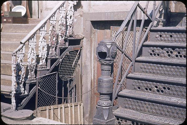 [16 Views of New York Streets, Possibly for "Street Furniture" Series], Walker Evans (American, St. Louis, Missouri 1903–1975 New Haven, Connecticut), Color film transparency