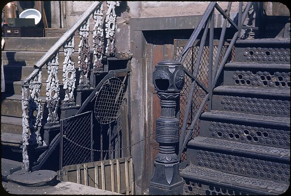 [16 Views of New York Streets, Possibly for "Street Furniture" Series], Walker Evans (American, St. Louis, Missouri 1903–1975 New Haven, Connecticut), Color film transparency