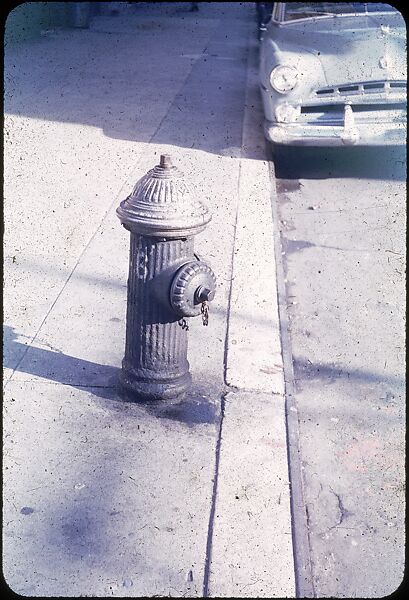 [16 Views of New York Streets, Possibly for "Street Furniture" Series], Walker Evans (American, St. Louis, Missouri 1903–1975 New Haven, Connecticut), Color film transparency